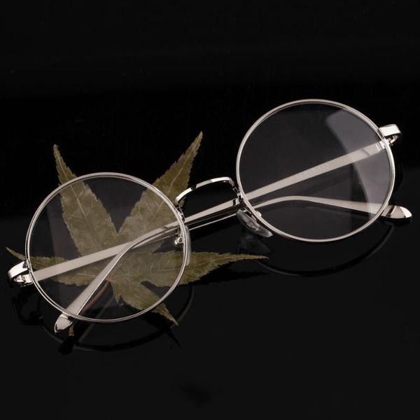 

metal alloy restore ways literature the wind round frame optics myopia spectacles men and women fund decoration 3036 fashion sunglasses fram, Black