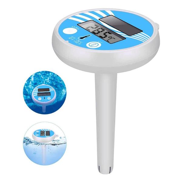 

pool & accessories lcd display swimming temperature wireless waterproof digital thermometer measurement small aquarium bath water outdoor sp