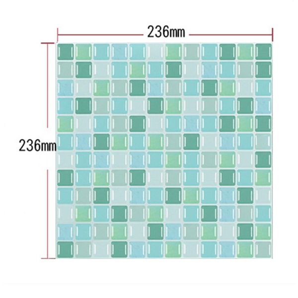 

wall stickers mosaic tile peel and stick self adhesive backsplash diy kitchen bathroom home sticker 3d