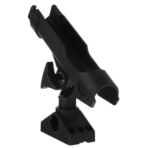 

rafts/inflatable boats 1 pc carbon fishing rod holder stand accessory (black)