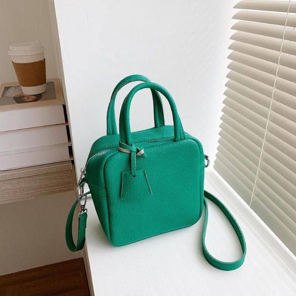 

evening bags large capacity ladies bag fashion simple handbag single shoulder messenger women's bagpure color all-match