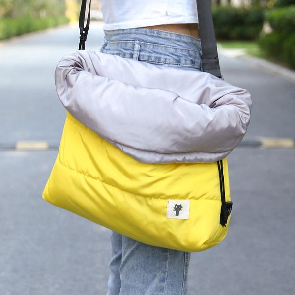

cat carriers,crates & houses portable messenger bag candy color pet going out warm backpack sleeping travel