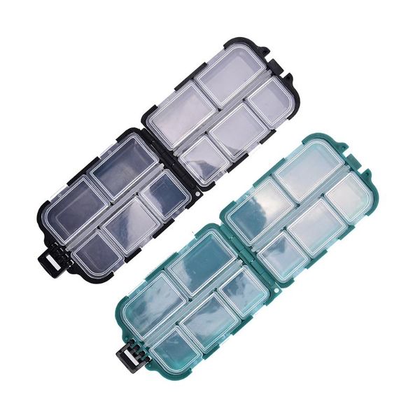 

fishing accessories tackle boxes accessorie case fish lure bait hooks tool for storing swivels lures 9* 6.1 * 2.5cm