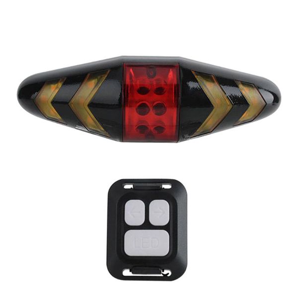 

bicycle led taillight bike smart wireless remote control turn signal lights cycling light tail-lamp