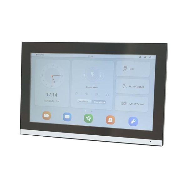 

video door phones dh logo model vth5341g-a-v1 android 10-inch digital indoor monitor, intercom monitor,wired doorbell monitor