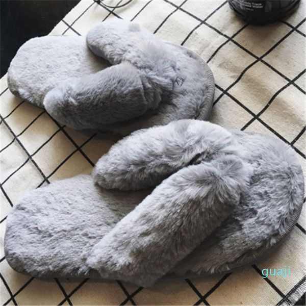 

women summer fur slippers indoor big size solid color pinch fuzzy sandals shoes flip flop casual gladiator flat shoes fashion, Black