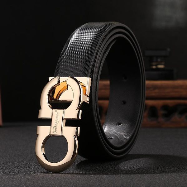 

belts rolly men's fashion business pearl pattern buckle leather belt men casual designer, Black;brown