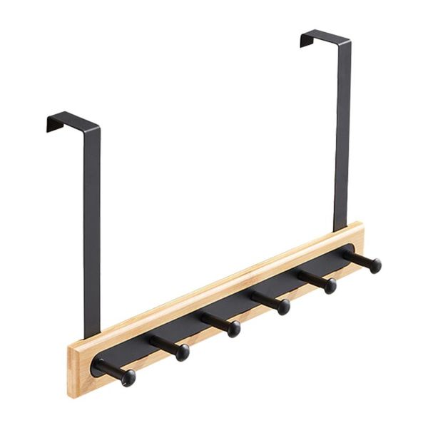 

hooks & rails kitchen hats adjustable door clothes rack foyer keys handbags home use bathroom office rail garage umbrellas coat holder