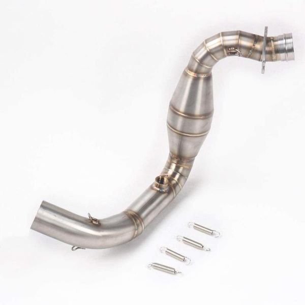 

motorcycle exhaust slip on for g310gs g310r all years tube link pipe connect mid middle stainless steel system