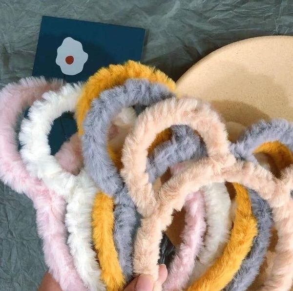 

cute animal ears headband female hairband hair clip korean headdress children accessories ornaments, Slivery;white