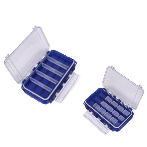 

double sides box waterproof fishing hooks abs insert tackle boxes pesca iscas fish accessories