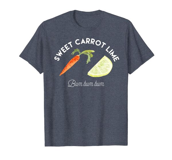 

sweet carrot lime bum bum bum funny lyrics t-shirt, White;black