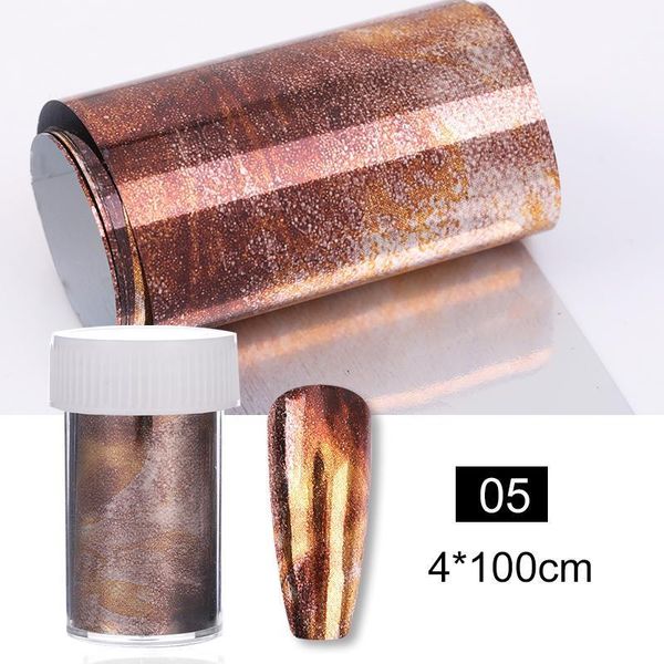 

bottle of nail transfer foil mirror effect stickers special pattern art sticker slide nails accessories1, Black