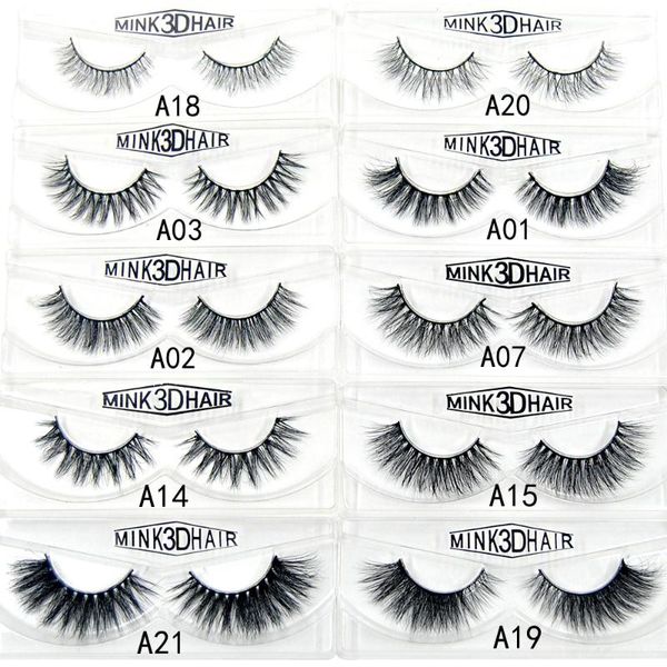 

mink lashes in false eyelashes hand made full strips hair repeated use soft natural crisscross cruelty eye