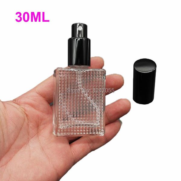 

2pcs10pcs glass cosmetic makeup perfume spray nozzle bottle, clear portable beauty atomizer, empty scent vials storage bottles & jars