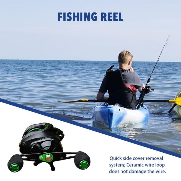 

baitcasting reels carbon fishing reel waterproof long-distance spinning 10-speed magnetic brake system saltwater accessories