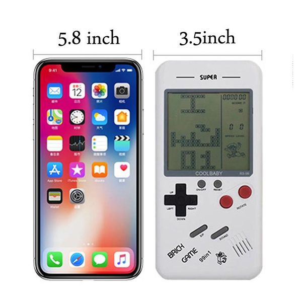 

portable game players gift retro classic childhood tetris handheld lcd electronic games toys console riddle educational