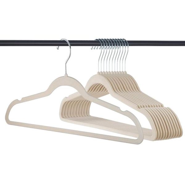 

hangers & racks a set of 10 children's non-slip seamless hanger, household daily necessities storage 2021