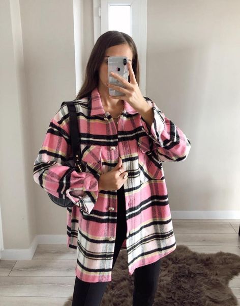 

sensetekst fashion women pink square wool coat women's jackets, Black;brown