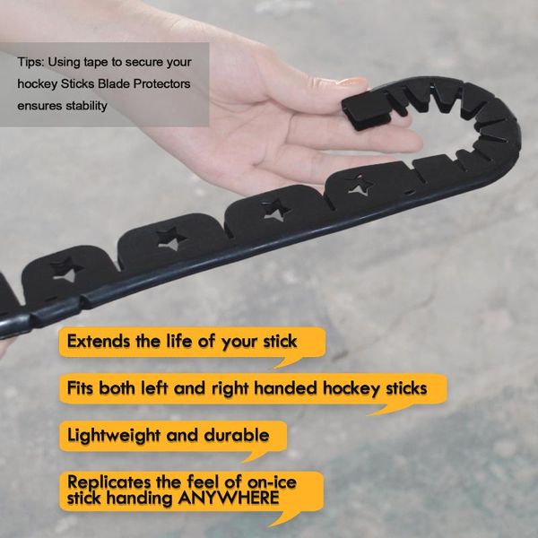 

party favor 3pc field hockey stick ice ball practice gift tool pad net mini roller puck youth outdoor equipment goalie wrap around extension