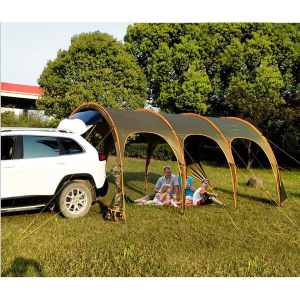 

tents and shelters outdoor portable camping rear tent family self-driving tour barbecue rain-proof sunshade multi-person tunnel
