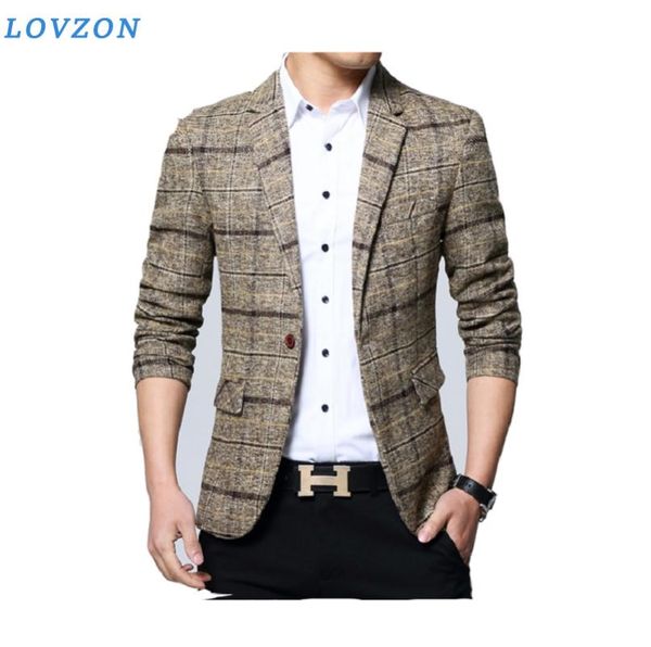 

fashion men's suit jackets autumn slim fit one button blazer stylish england formal suits & blazers, White;black