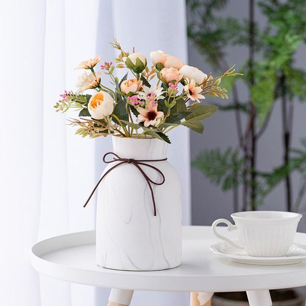 

decorative flowers & wreaths wedding artificial beautiful plants bouquet peony fake bridal party home decor