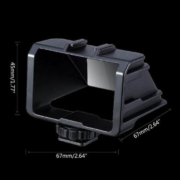 

plastic flip screen bracket periscope vlog selfie stand holder for so-ny a6000 a6300 a7ii a7riii a7m3 accessories kit 32cb lens adapters & m