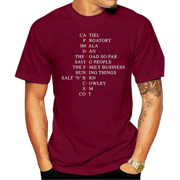 

men's t-shirts supernatural awesome t shirt comical spring crew neck cotton create normal formal sunlight, White;black
