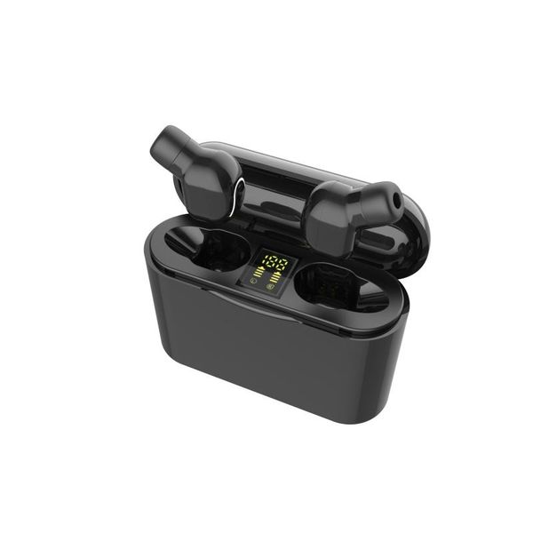 

5.0headset wireless earphones mini earbuds stereo headphones switch between chinese and english start up automatically cell phone