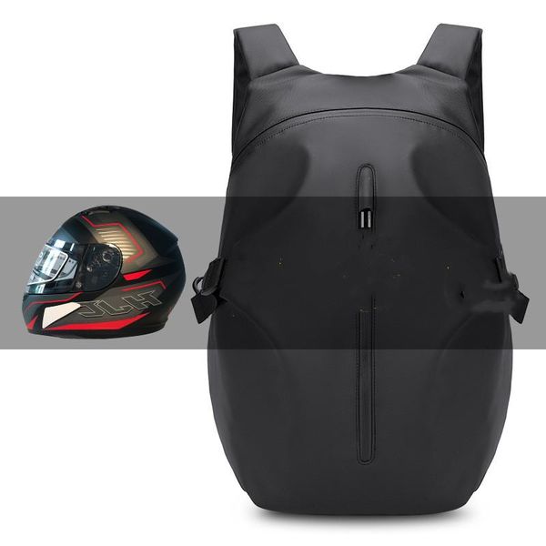 

backpack waterproof large capacity helmet full face motorcycle riding rider