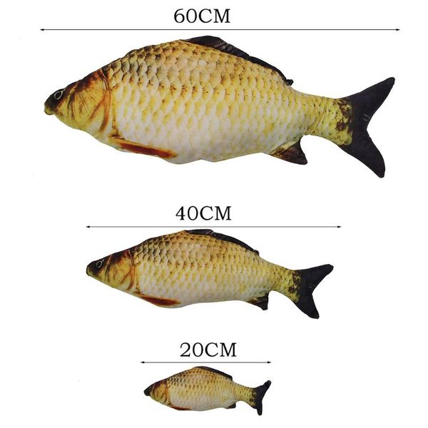 

pillow ly staffed soft animal fish plush toys creative sofa cushion gift kids toy christmas gifts va88