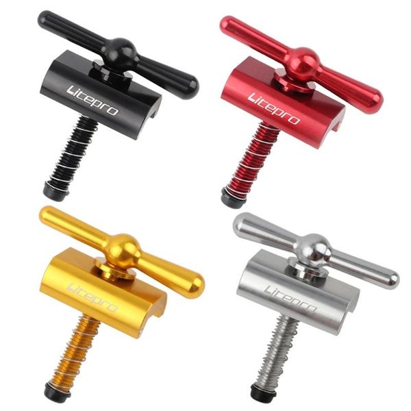 

bike locks x5qf hinge clamp leve-r plate, aluminium alloy magnetic bicycle c plate