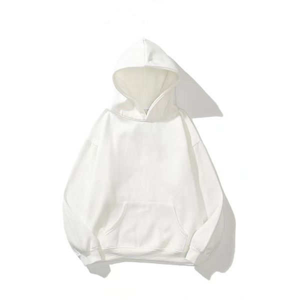 

luxury brand hoodie warm hooded mens womens fashion streetwear pullover sweatshirts loose hoodies lovers and fleece hood, Black