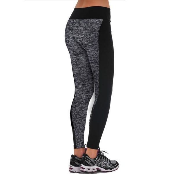 

high waist sports running stretchy womens legging fitness seamless tummy control gym compression pants 30, Black