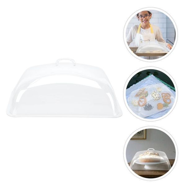 

kitchen storage & organization food cover dish pan lid plate cookware transparent cake