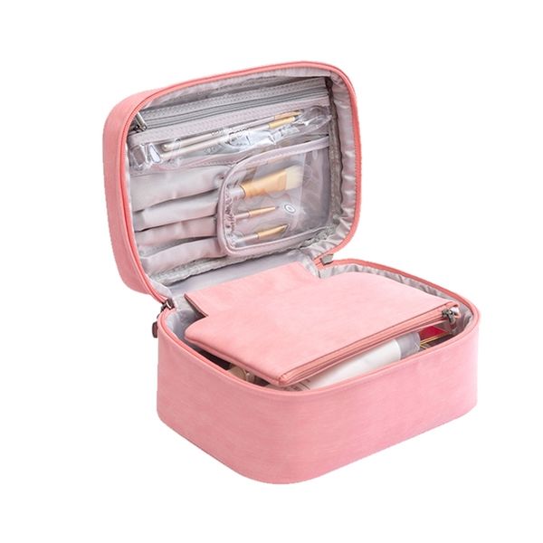 

cosmetic bag travel organizer women multifunction waterproof toiletries storage pouch makeup package case toiletry kit 211221