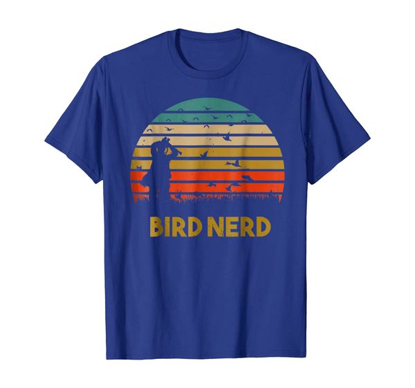 

bird watching funny shirt, White;black