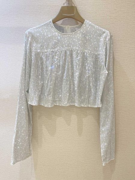 

women's blouses & shirts 2021 women fashion long-sleeved casual solid color drill 0813, White