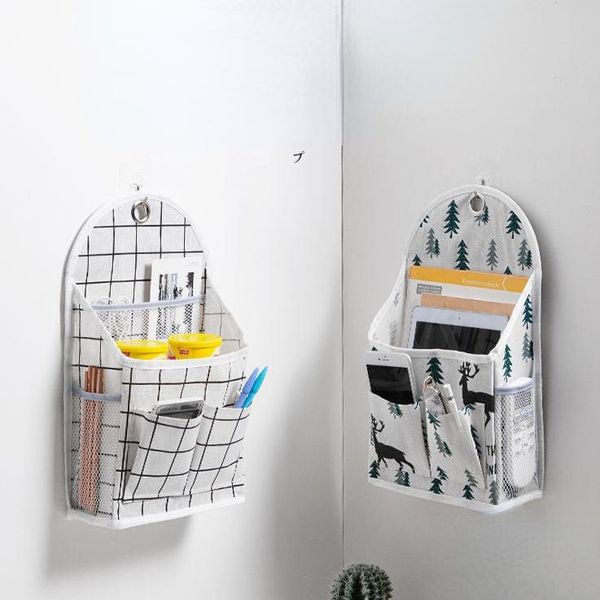 

storage bags household bags, ins family bedroom living room kitchen wall