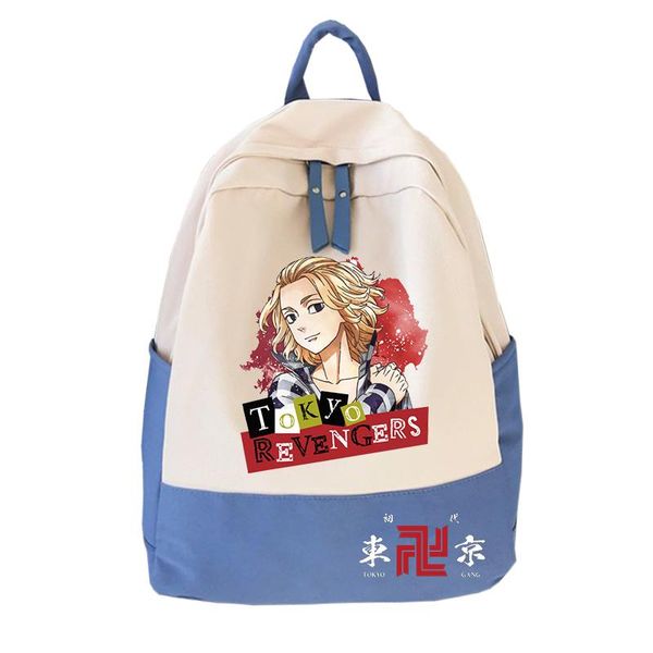 

backpack tokyo revengers kawaii harajuku shoulder bags casual students for school