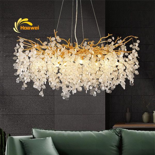 

chandeliers nordic crystal chandelier lighting living room dining decoration ceiling lamp kitchen indoor