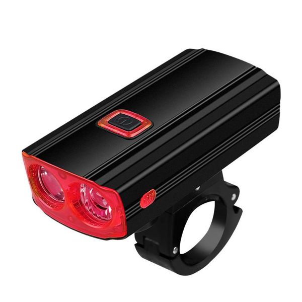 

kongyide lampe frontale puissante rechargeable a led bicycle headlight rear lamp front taillight head light bike lights