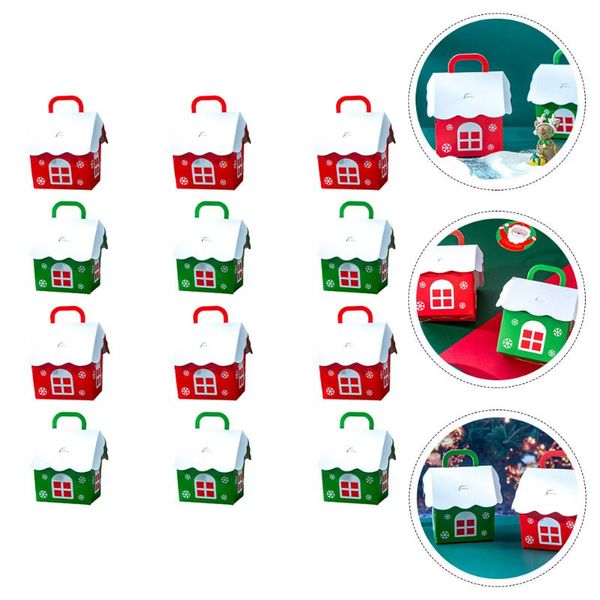 

gift wrap 12pcs christmas box packing creative apples cases
