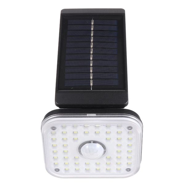 

54cob solar motion sensor lights security wall lamp floodlight outdoor waterproof