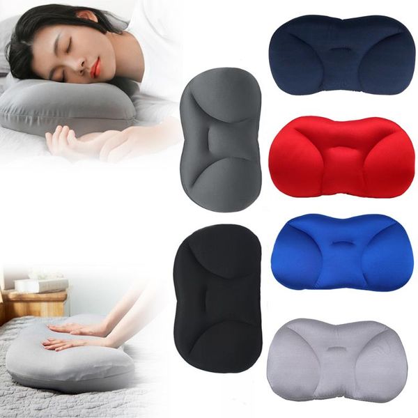 

pillow 3d foam particle filling ergonomic design breathable elastic pressure relief pillows for home school office