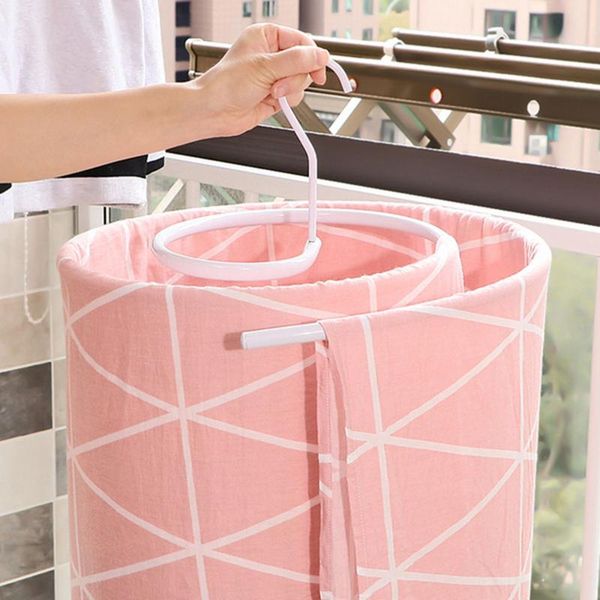 

laundry bags white spiral-shaped iron quilt sheets hanger cover drying hook design blanket outdoor home indoor high quality