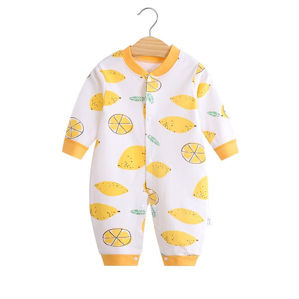 Infantil Bebê Romper Jumpsuits 0-12 Meses Meninas Recém-nascidas Meninas Boysies Kids Luxo Roupas de Algodão Crianças Boutique Roupas Babykleidung Primavera Verão Outono Inverno