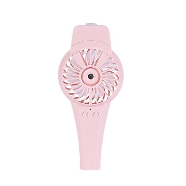 

electric fans holding mini humidifier fan usb rechargeable spray for office, school, dormitory, outdoor