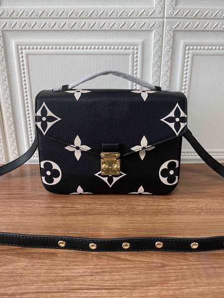 

l 3a quality ladies leather shoulder bag m45596 m45773